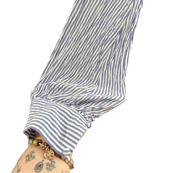 Banana Republic Long Sleeve Striped Top - Size XS - Picture 3 of 7